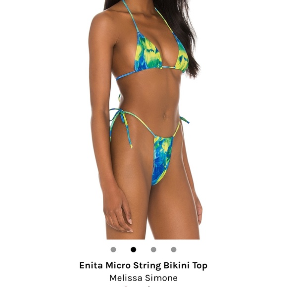 melissa simone Enita Micro String top and bottom (xs) - Picture 2 of 4